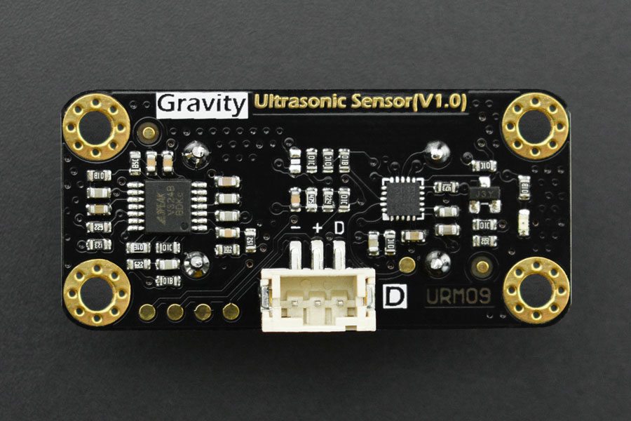 Gravity: URM09 Ultrasonic Sensor (Trig)背面